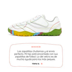 bota futbol sala barefoot amunt aw25 Microfibra Blanco Suela Multicolor ss26 01  | blanco Multicolor Microfibra