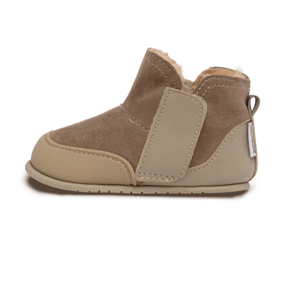 botas barefoot veganas libre toxicos como andar descalzo bebe color piedra alcoy feroz aw24 01