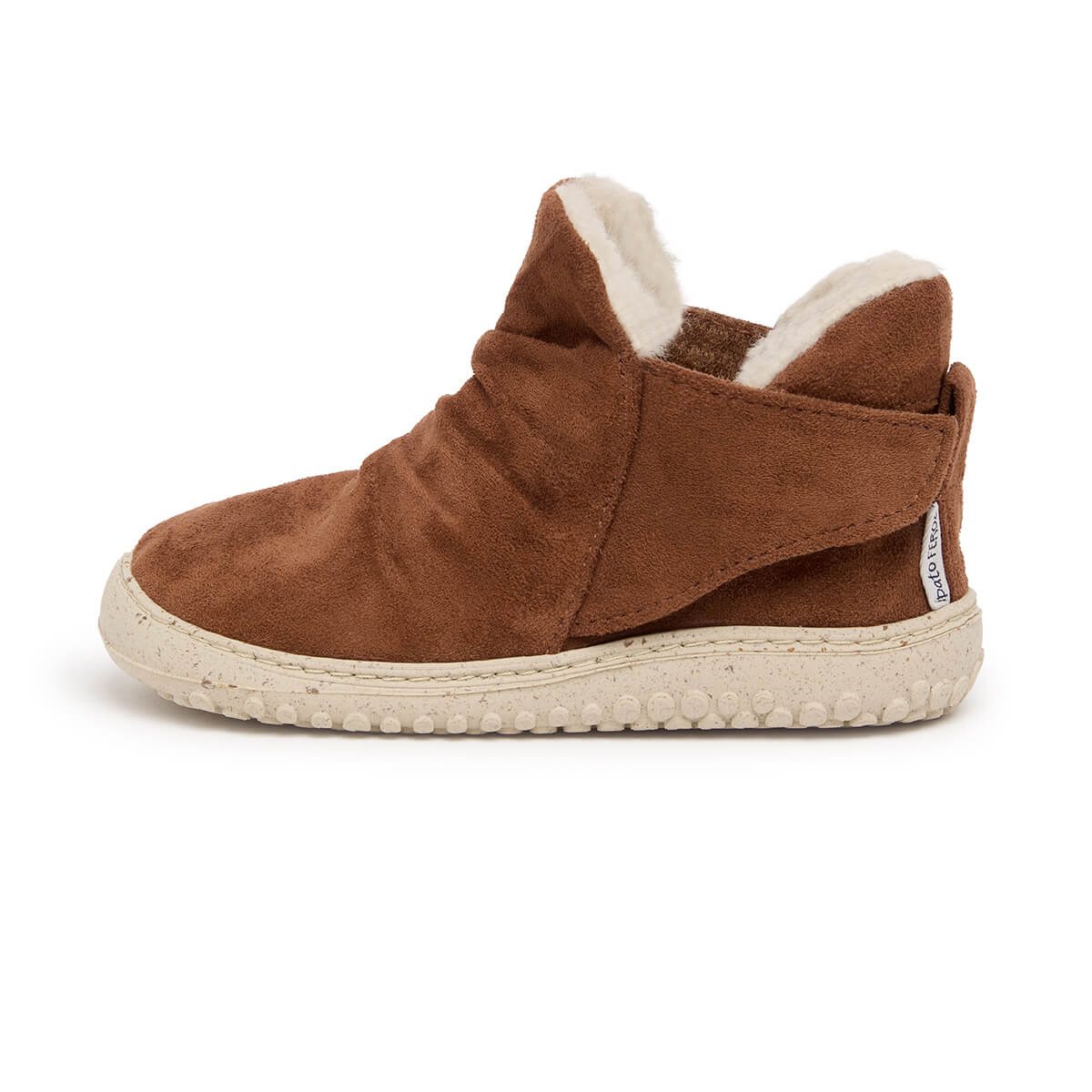 botas calzado barefoot minimalista piel color nut nuez marron claro chelva rocker aw24 01