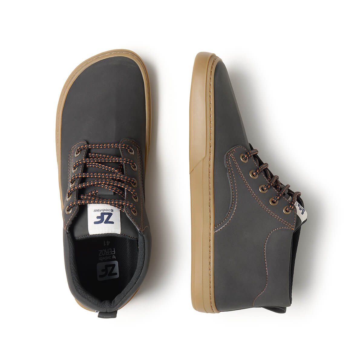 botas estilo casual forma pie color negro albaida adulto aw25 03