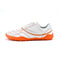 botas futbol sala barefoot blanco naranja amunt ss25