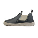 botas infantiles barefoot suela plana ligera blandita espacio dedos color azul espadan rocker aw23