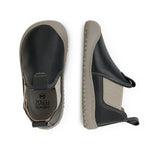 botas infantiles barefoot suela plana ligera blandita espacio dedos color azul espadan rocker aw23
