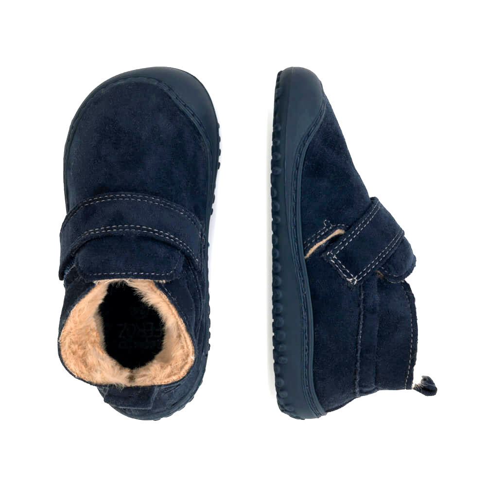 botas infantiles minimalistas veganas otono invierno color azul ademuz rocker aw23