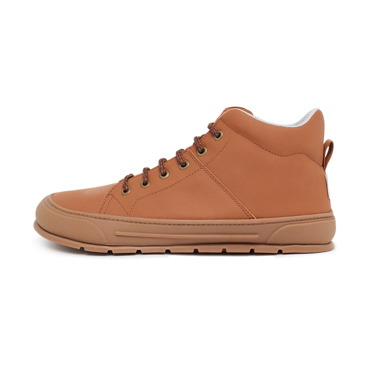 botas minimalistas color nut nuez marron claro jucar adulto aw24 01