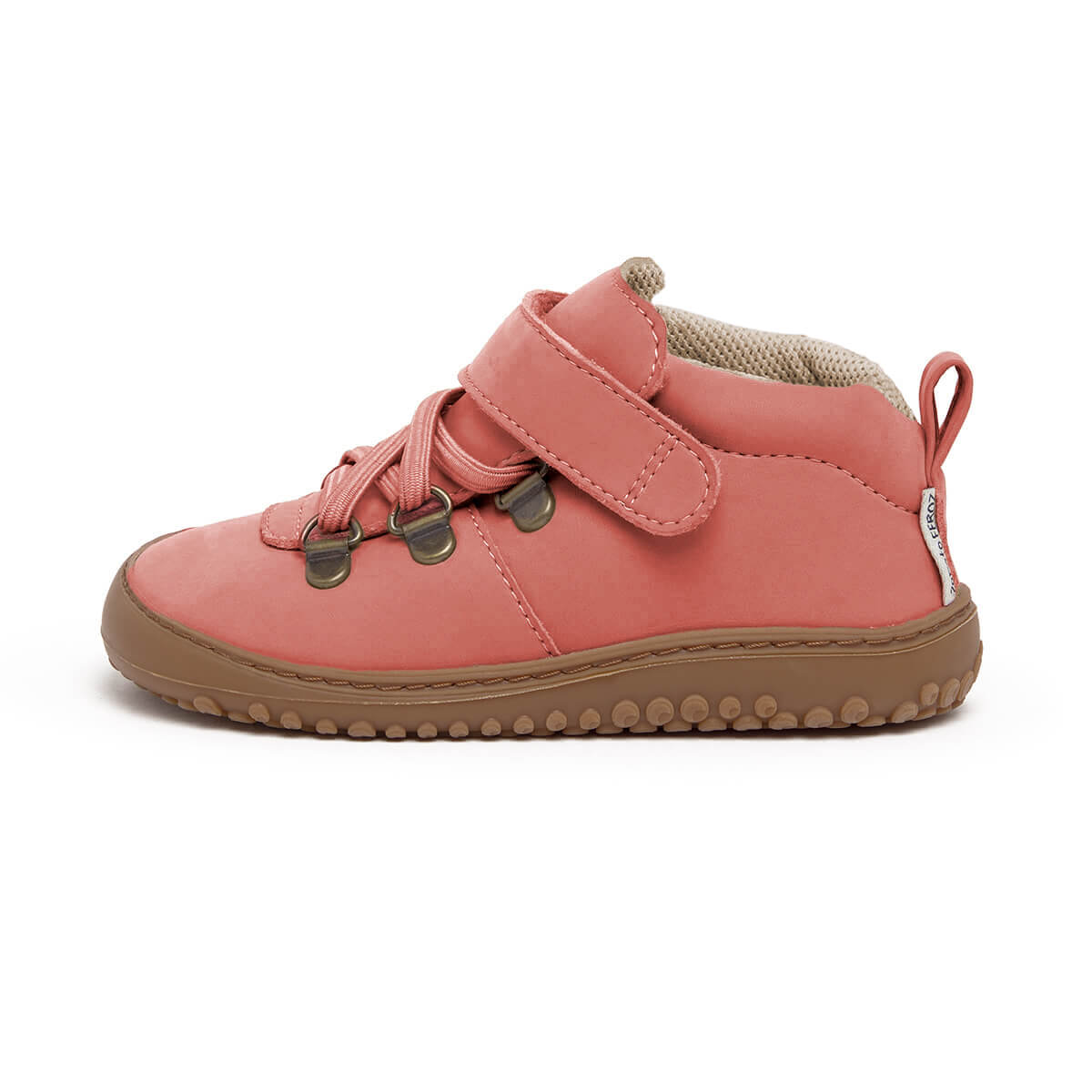 botas minimalistas comodas forro calentito bebes color rojo frambuesa serra rocker aw24 01copiaa