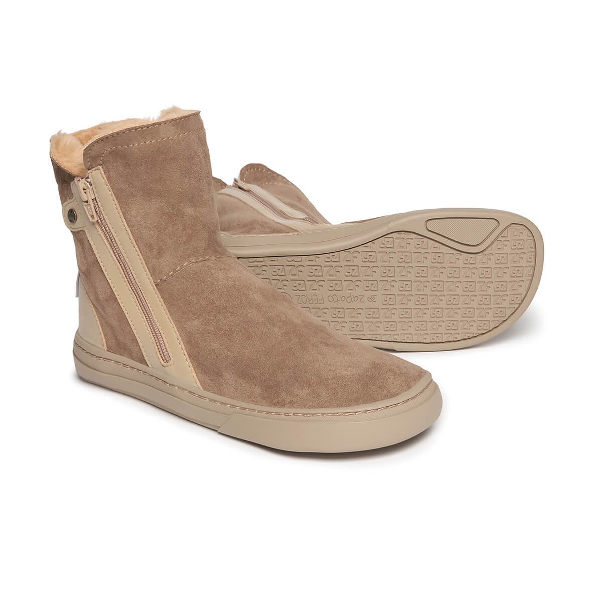 botas minimalistas horma ancha color beige piedra alcoy adulto aw25 02
