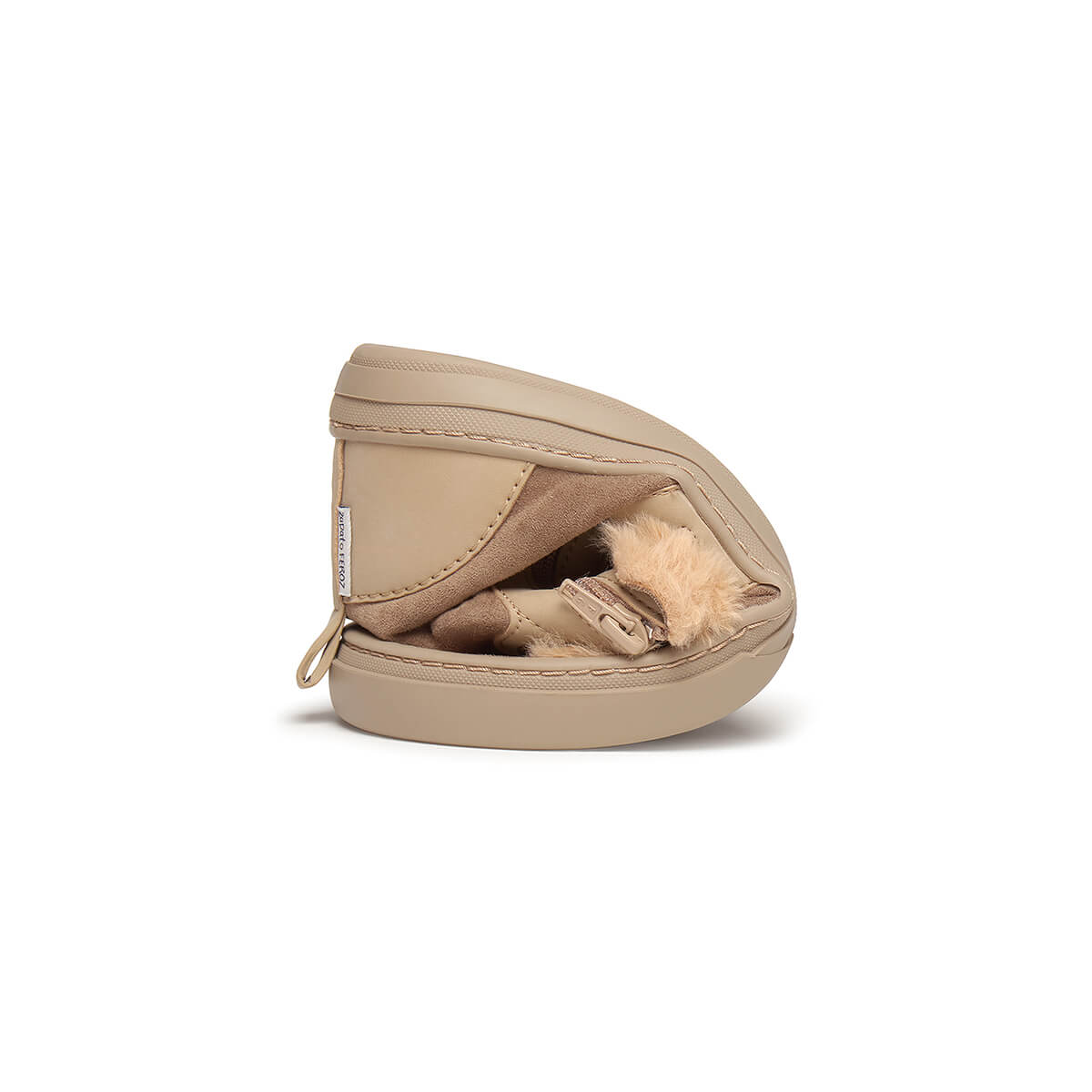botas minimalistas horma ancha color beige piedra alcoy adulto aw25 04