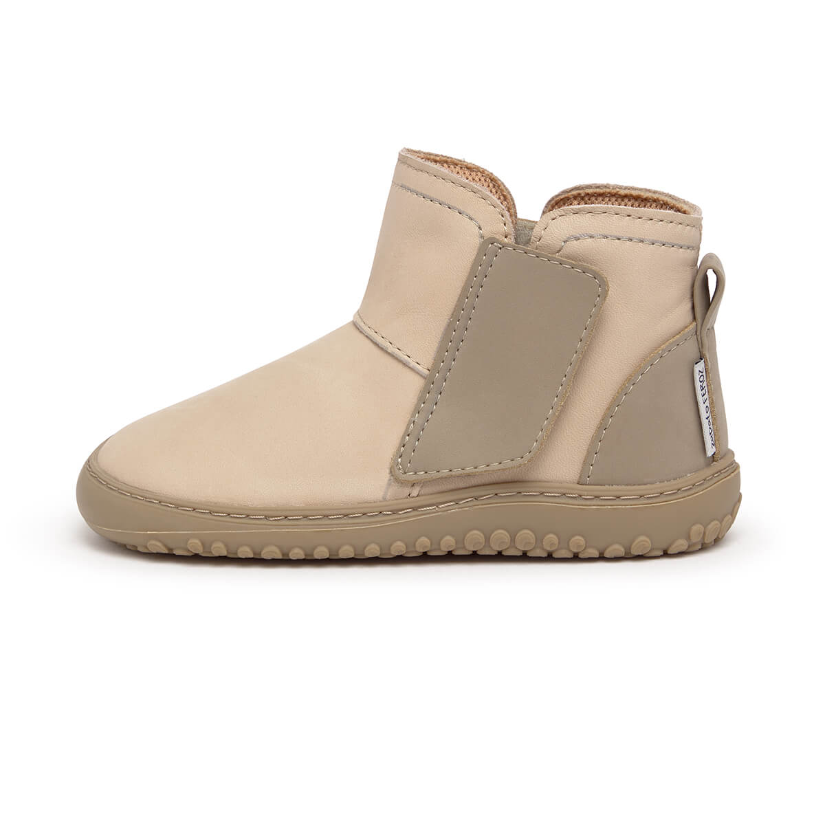 botas minimalistas respetuosas veganas espacio dedos color beige alcoy rocker aw24 01