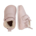 botas piel calentitas ligeras transpirables confortables suaves bebes color rosa ademuz aw23