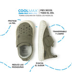 botas resistentes agua respetuosas infantil kaki benisa rocker ss26 03 | kaki microfibra nobuck