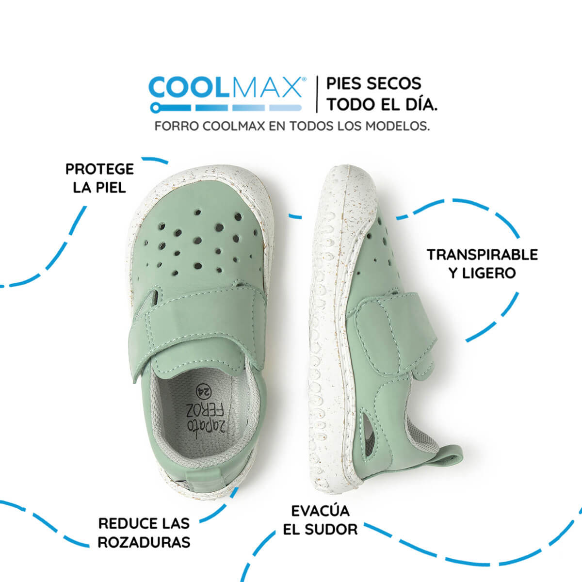 botas resistentes agua respetuosas infantil mint benisa rocker ss25 03