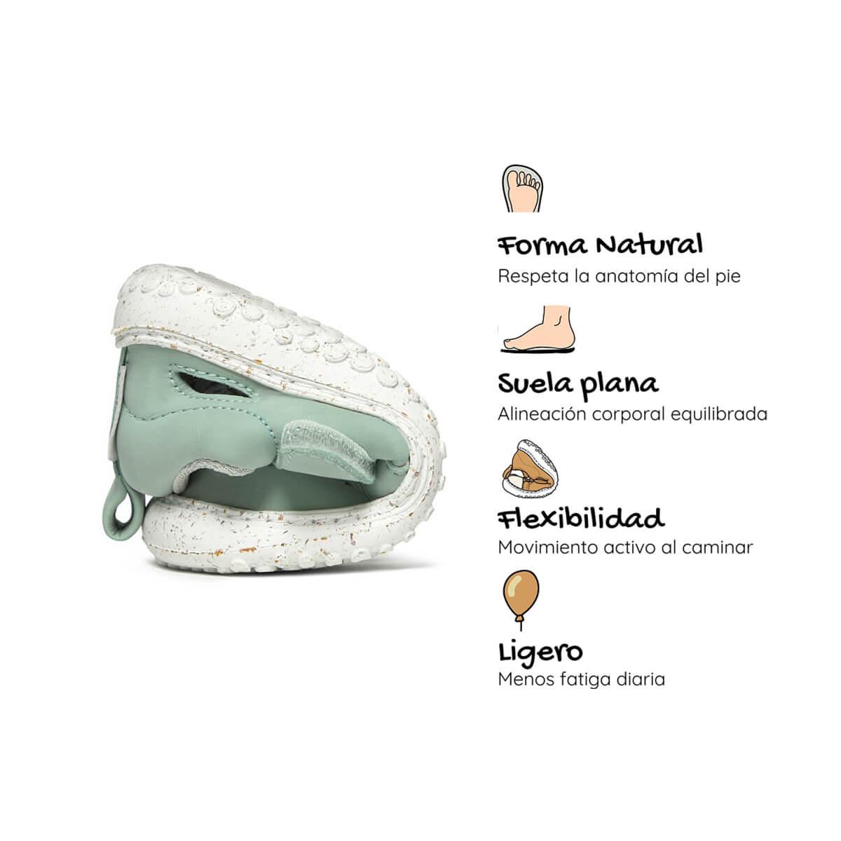 botas resistentes agua respetuosas infantil mint benisa rocker ss25 04