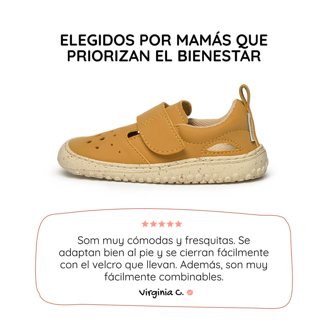 botas resistentes agua respetuosas infantil mostaza benisa rocker ss25 01