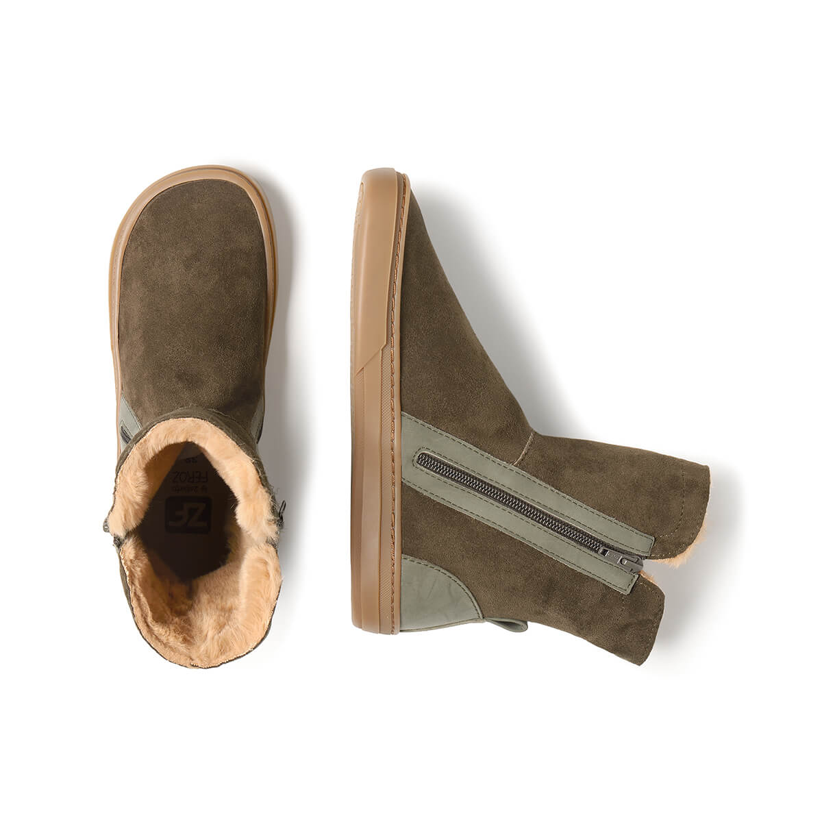 botas respetuosas espacio dedos color kaki caqui alcoy adulto aw25 03