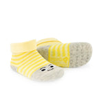 calcetin bebe preandante caritas amarillo rayas 3 | Caritas Amarillo
