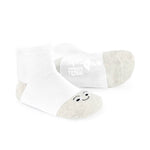 calcetin infantil caritas tobillero blanco_1 | Caritas Gris Blanco