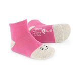 calcetin infantil caritas tobillero rosa 3 | Caritas Rosa Fucsia