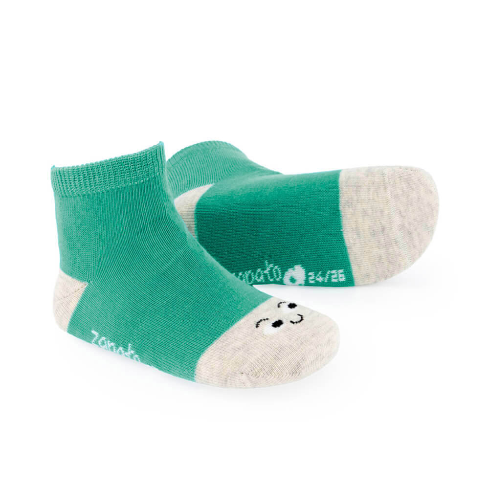 calcetin infantil caritas tobillero verde 3_24b23449 5381 4bcd 9ac6 5baf3e0254b3 | Caritas Mint Claro