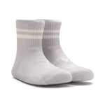 calcetines deportivos forma pie derecho izquierdo color gris blanco adulto ninos infantil ss25 03 |  Blanco Mint y Gris
