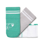 calcetines tobilleros verano fresquitos comodos color beige crudo verde kaki adulto ninos infantil ss25 01 |  Blanco Mint y Gris