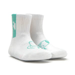 calcetines tobilleros verano fresquitos comodos color beige crudo verde kaki adulto ninos infantil ss25 04 |  Blanco Mint y Gris