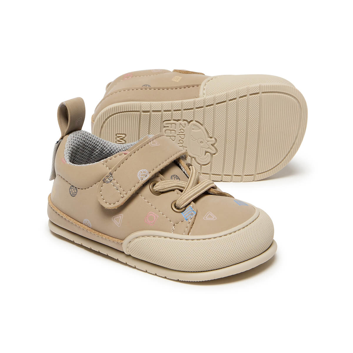 calzado barefoot diseno original edicion especial pikler infantil color beige piedrapaterna feroz aw24 02