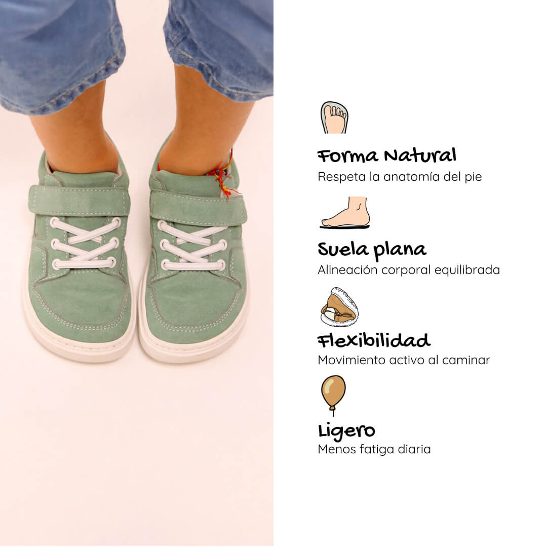 calzado barefoot infantil menta mint cheste rocker ss26 03