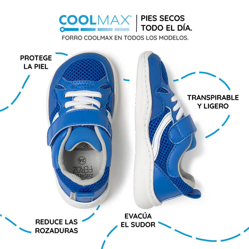 calzado barefoot infantil vegano azul tibi rocker ss26 Royal 04