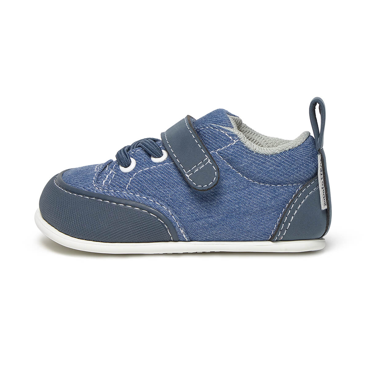 calzado barefoot pies saludables sanos bebes color tejano azul eliana feroz ss26 00