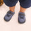 calzado barefoot pies saludables sanos bebes color tejano azul eliana feroz ss26 