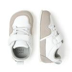 calzado barefoot suela fina flexible color blanco gris bebes cheste feroz AW25 03