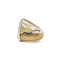 calzado barefoot uso deportivo todos dias infantil color amarillo beige paterna comic feroz aw25 04