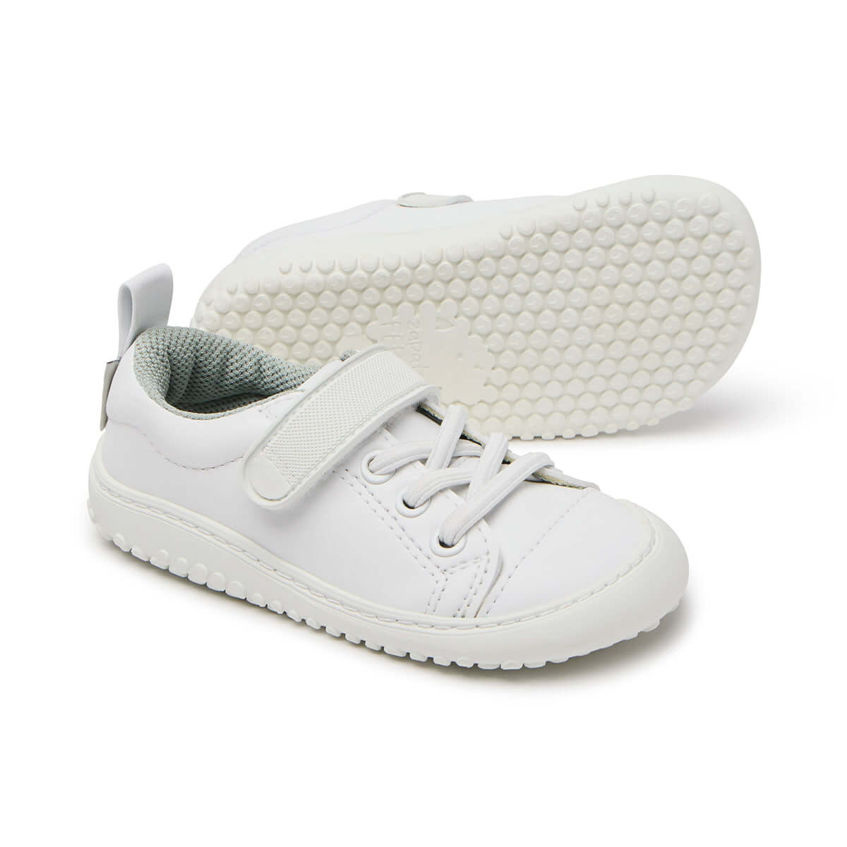 calzado barefoot vegano forma pie espacio dedos ninos ninas color blanco paterna rocker aw24 02