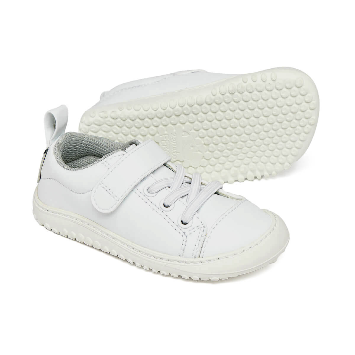 calzado barefoot vegano forma pie espacio dedos ninos ninas color blanco paterna rocker aw25 02