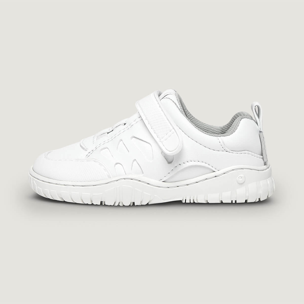 Lateral zapatillas infantil onil rocker escolares | Blanco Microfibra