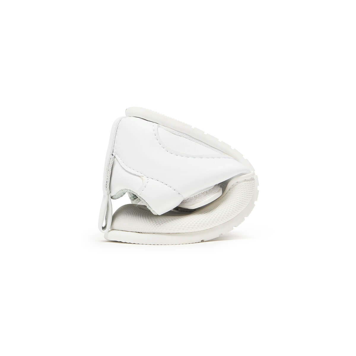 calzado bebe barefoot resistente traspirable velcro cordones color blanco ibi feroz aw24 04