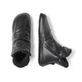 calzado botas barefoot comodas flexibles piel color negro chelva adulto aw25 03