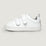 Lateral zapatillas colegial barefoot valencia rocker escolar | Blanco Microfibra