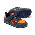 calzado infantil barefoot diseno respetuoso deportivo divertido moderno color azul naranja onil rocker aw24 02