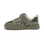 calzado infantil barefoot diseno respetuoso deportivo divertido moderno color kaki onil rocker 01