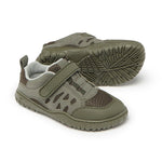 calzado infantil barefoot diseno respetuoso deportivo divertido moderno color kaki onil rocker 02