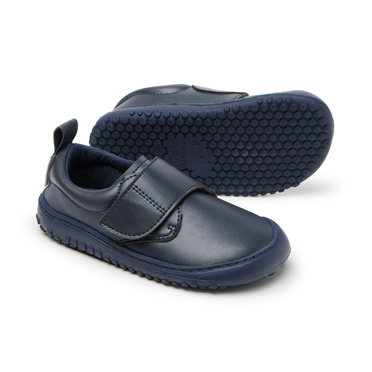 calzado infantil minimalista vegano microfibra pies sanos color azul garbi rocker aw24 02