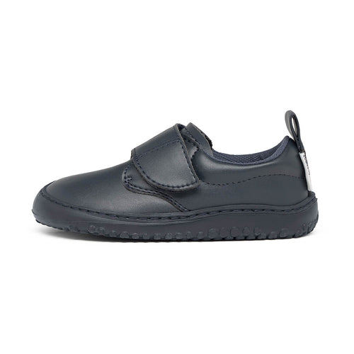 calzado infantil minimalista vegano microfibra pies sanos color azul garbi rocker aw25 01 | azul marino microfibra