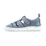calzado infantil verano fresco transpirable ligero microfibra nobuck color azul canet rocker ss24