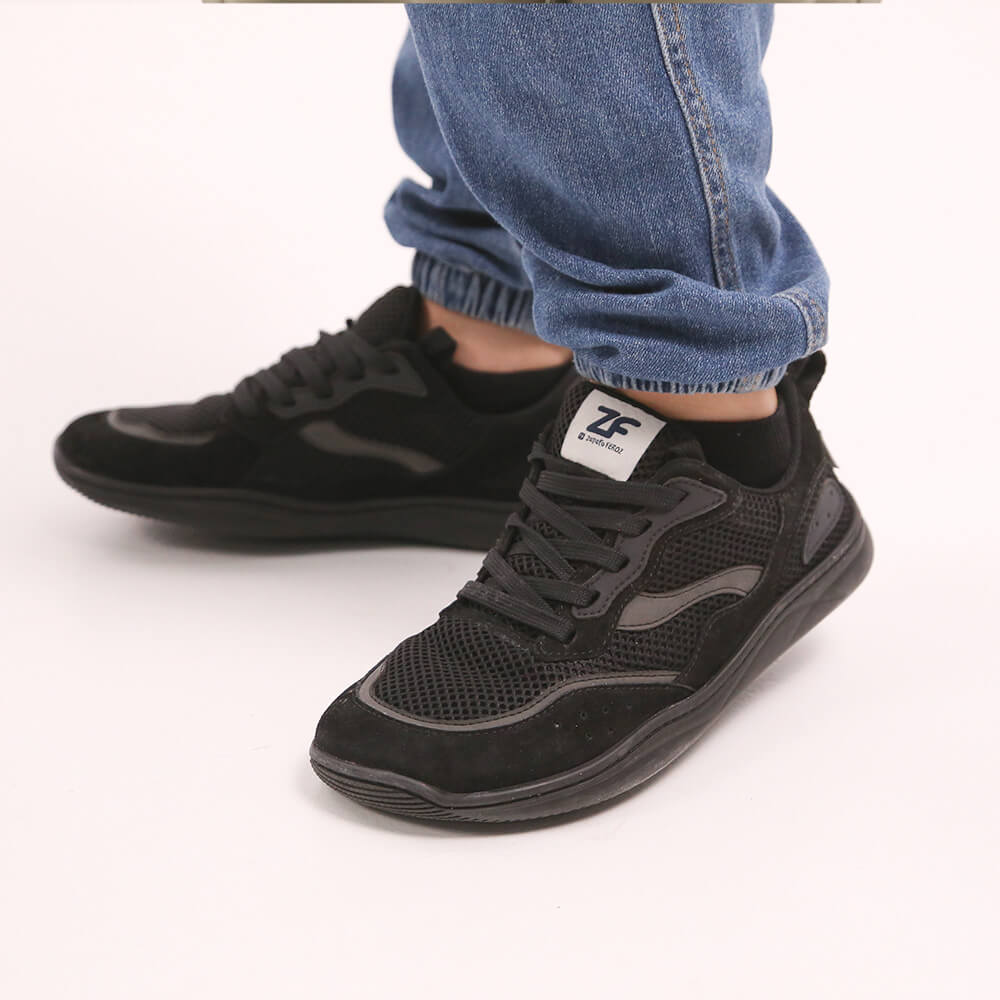 calzado microfibra barefoot comodo ligero pies anchos adolescentes adulto freekers ss26 Tibi Kaki