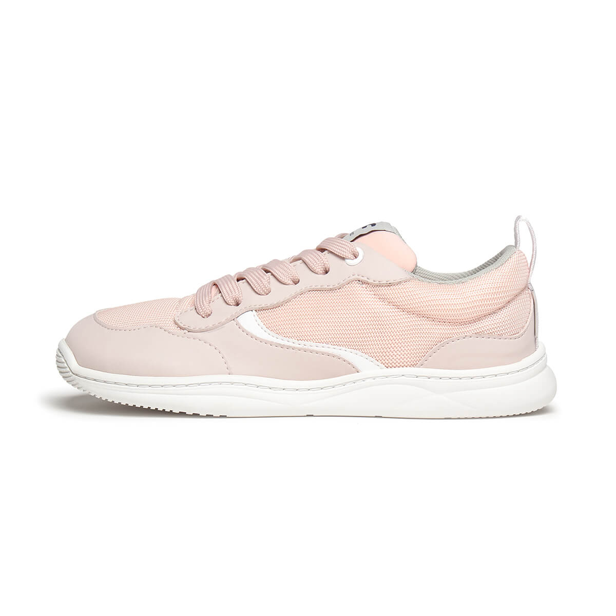 calzado microfibra barefoot comodo ligero pies anchos mujer adolescentes color rosa biar freekers aw25 01