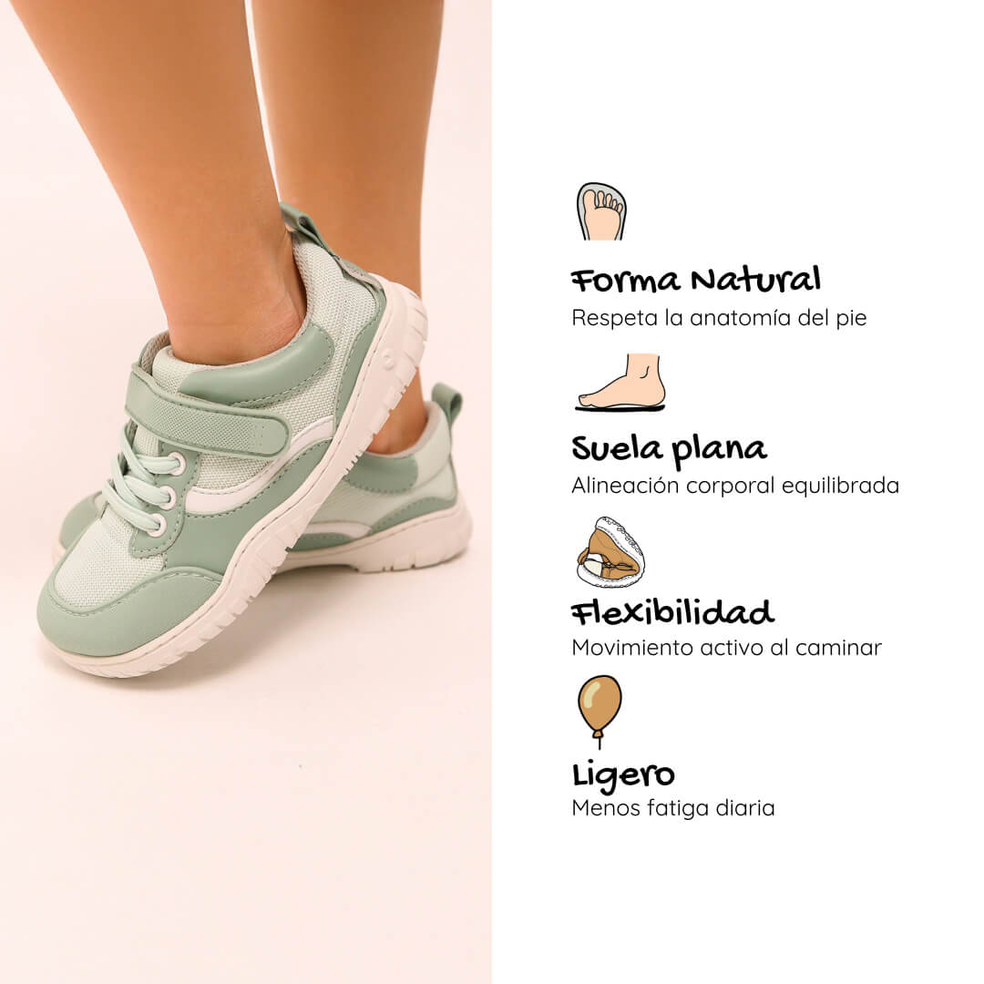 calzado minimalista infantil vegano menta biar rocker ss26 03