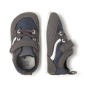 calzado minimalista ligero blandito comodo vegano micronobuck bebe color gris biar feroz ss25 03