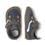 calzado minimalista ligero blandito comodo vegano micronobuck bebe color gris biar feroz ss25 03